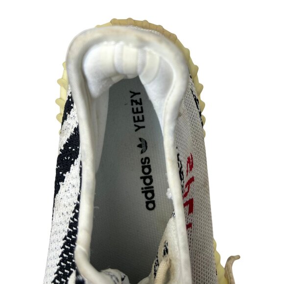 Adidas Yeezy Boost 350 V2 Zebra White/Core Black/Red – Size 15M US - Picture 7 of 7